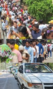 [[[[[[[[[[[[[ BIG BREAKING ]]]]]]]]]]]]] बाबा के दर पर भक्तों का सैलाब, हाईवे पर वाहनों की कतार