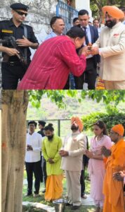 [[[[[[[[[[[[ BIG BREAKING ]]]]]]]]]]]] युग पुरुष की तपोस्थली में राज्यपाल ने लगाया ध्यान